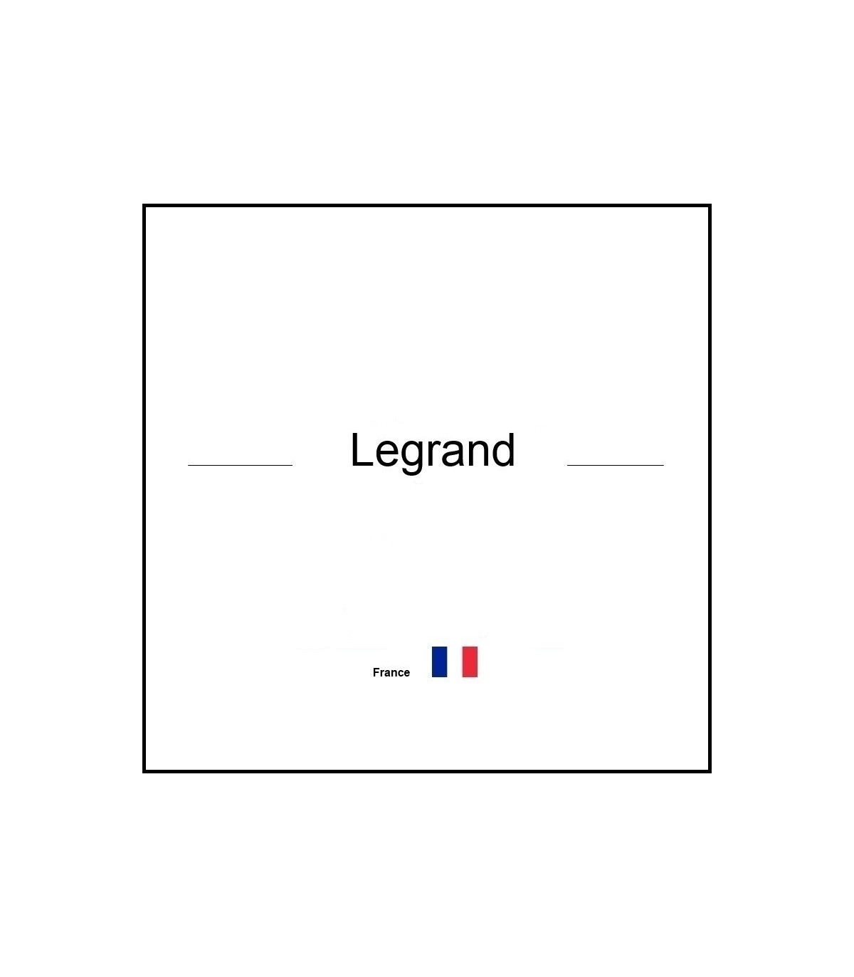 LEGRAND 069644L - Triple prise de courant précâblée 3x2P+T