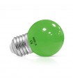 Ampoule LED bulbe vert E27 1W 230Vac