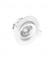 Spot plafond rond blanc 7W 3000°K 510Lm